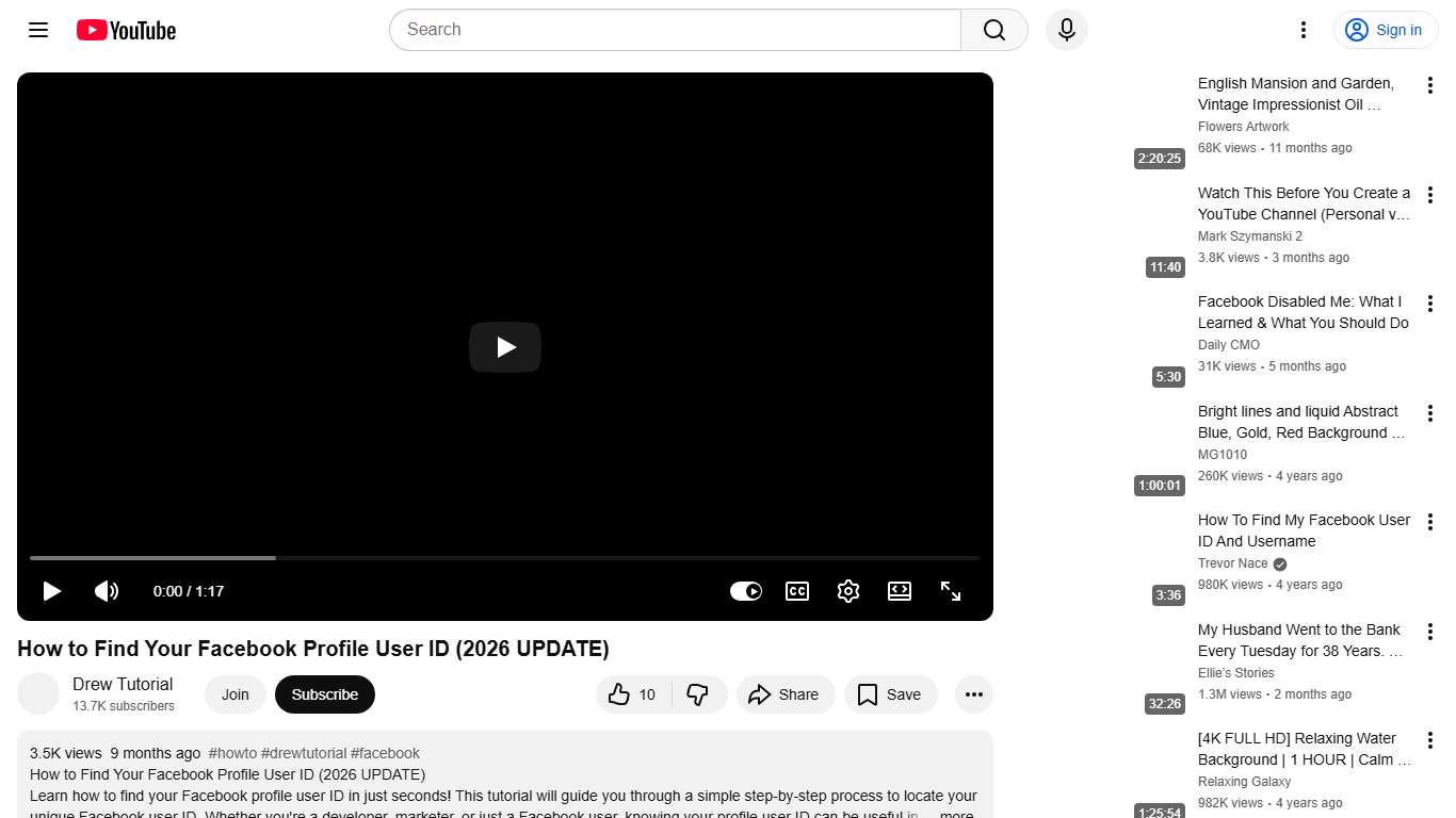 How to Find Your Facebook Profile User ID (2026 UPDATE) - YouTube